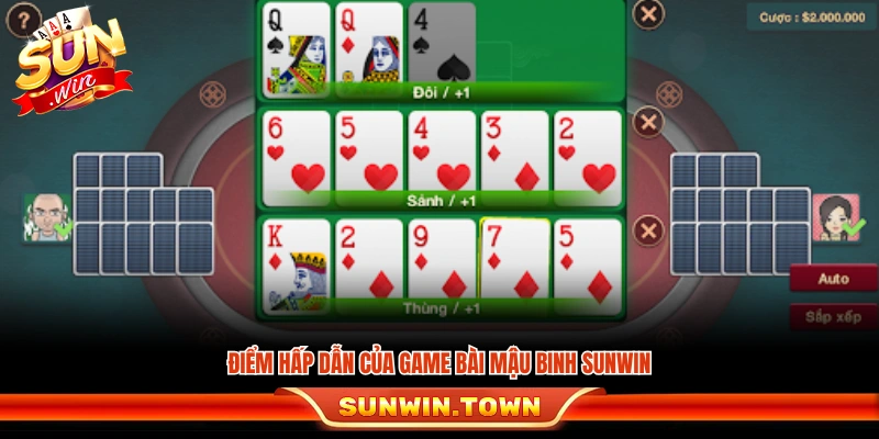 Lối chơi chiến thuật cuốn hút và kịch tính trên Sunwi