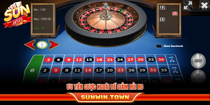 Nên chọn các nhóm cược ngoài để hạn chế rủi ro