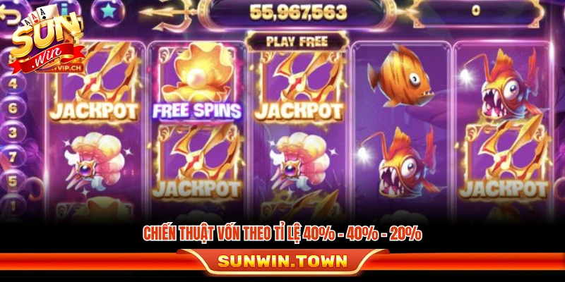 Chia vốn chơi theo công thức 40–40–20